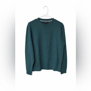 Men’s Ted Baker Deep Teal Crewneck Sweater